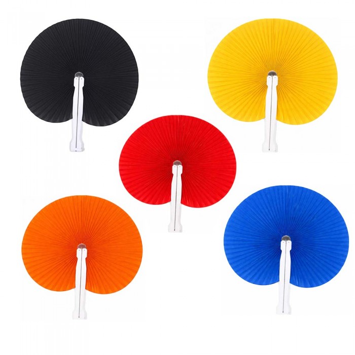 Evantai Rotund Pliabil, Ventilator Manual Elegant pentru Vara, 26 cm