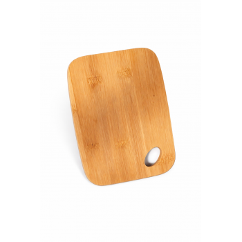 Tocator Bucatarie din Bambus Natural, Placa de Taiere pentru Legume, 20 X 14 CM