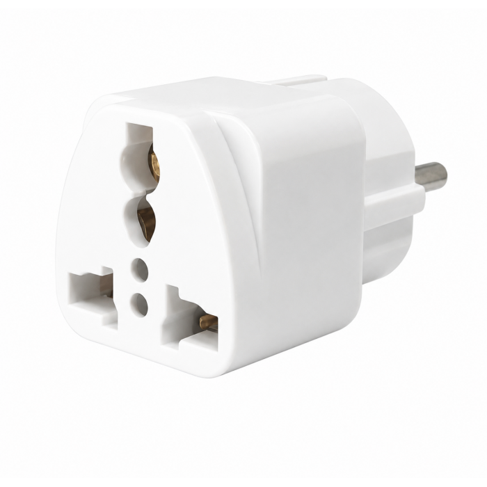 Adaptor Stecher UK/ANGLIA Universal Priză EU Schuko 230V, pentru Călătorii, Acasă și Birou
