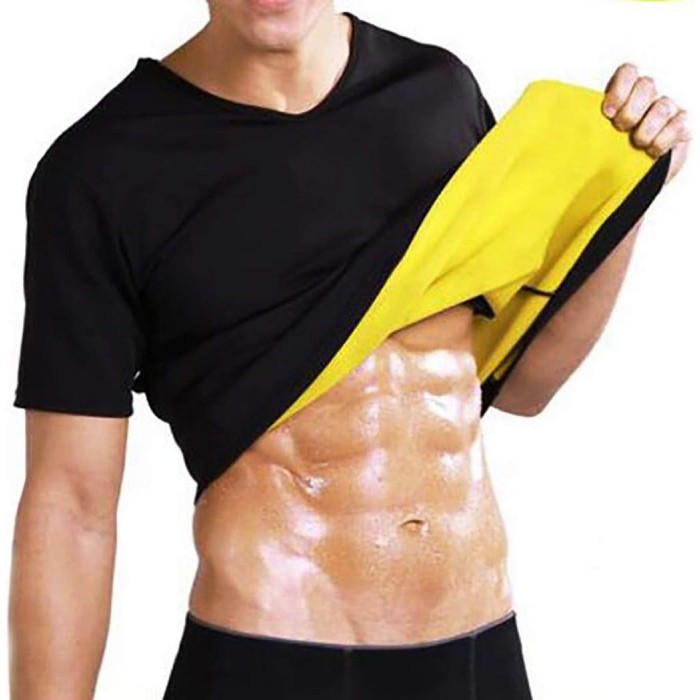 Tricou Sauna pentru Slăbire și Antrenament Bărbați din Neopren