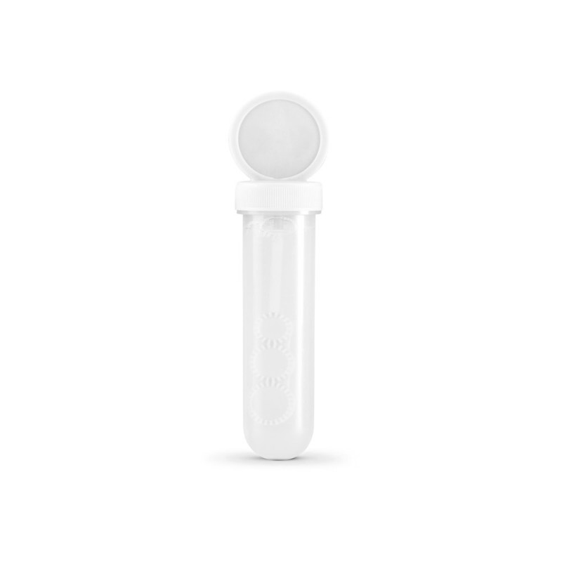 Jucarie baloane de sapun cu lichid inclus, 30 ml, pentru copii, alb