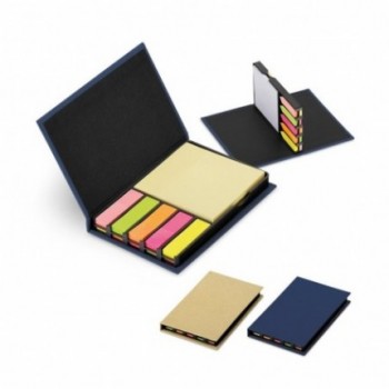 Note lipicioase, Sticky notes, cu 12 seturi x 40 foi, coperta de carton